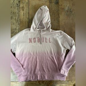 Women’s Nobull Hoodie Pink Rose Sweatshirt L
